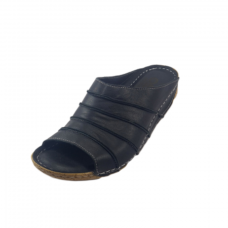Papuci damă, Piele naturală, 05:15, Negru - SCV [2]