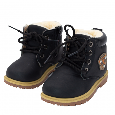 Bocanci copii Fashion, sport, Negru, ta2040 [4]