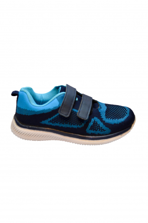 Încălțăminte copii - Pantofi sport copii, panza, albastru