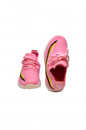 Pantofi sport copii, panza, roz deschis [3]
