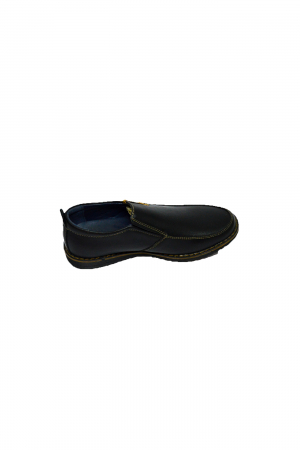 Pantofi copii fara siret,piele ecologica,negru [2]