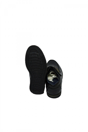 Pantofi copii cu arici,piele ecologica,negru [3]