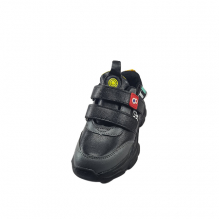 Pantofi sport copii, piele ecologica, ta896, Negru [1]