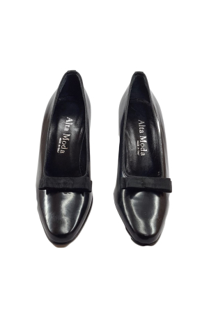 Pantofi damă, piele naturală, Negru 36 1/2 EU [1]
