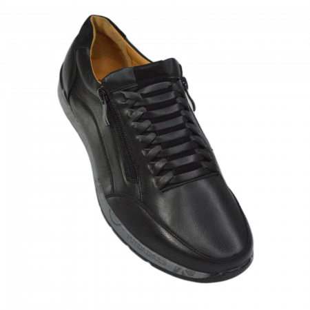 Pantofi barbati, Piele ecologica, Clowse, Negru  C1137 -2 [1]