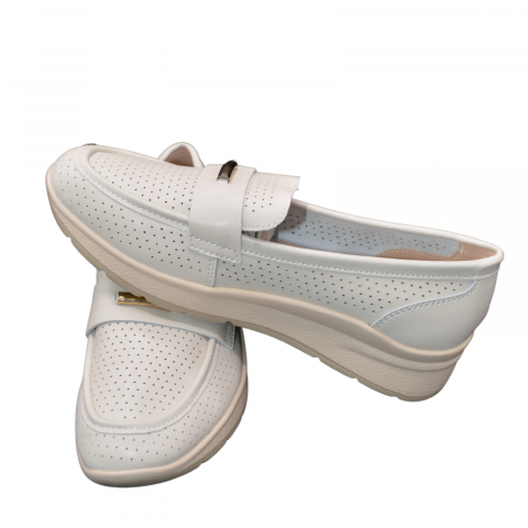 Pantofi dama MMM piele naturala QL783 bej [5]