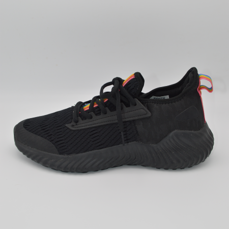 Încălțăminte bărbați - Pantofi sport barbati, panza, negru