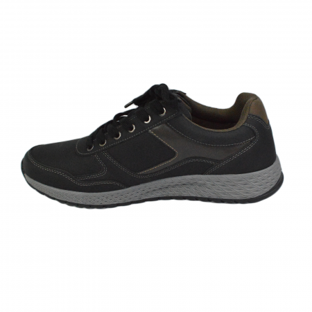 Pantofi sport bărbați, SENTE, piele ecologică, Negru C1110 [2]