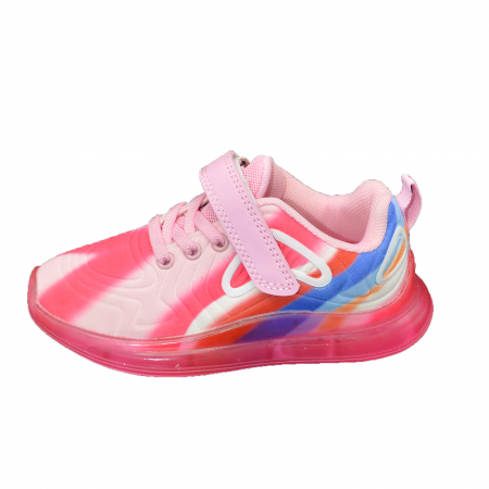 Încălțăminte copii - Pantofi sport copii, material textil, Roz