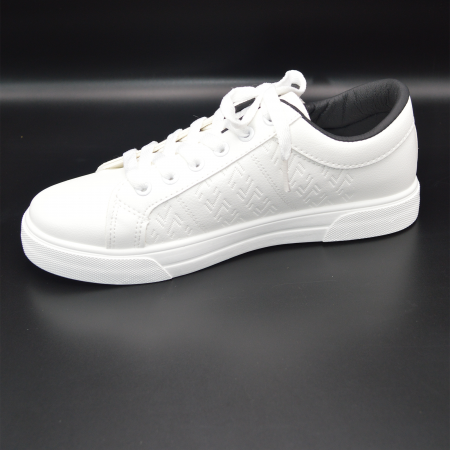 Pantofi sport damă, piele ecologică , Alb [2]