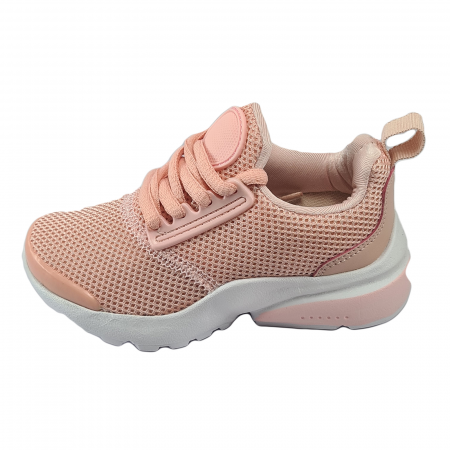 Pantofi sport copii - Pantofi sport fete, Pânza, Roz SMALL