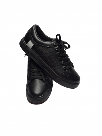 Pantofi sport, Piele ecologică, Negru [3]
