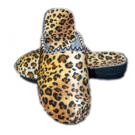 Papuci damă imprimeu leopard BIO FATEX [1]