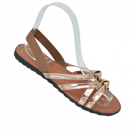 Sandale dama, Talpa joasa, Auriu, Bareta elastica [1]