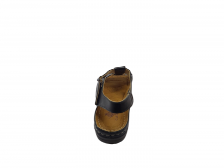 Sandale damă, CADIA, piele ecologică, 39 EU, Negru -1585-2 [3]