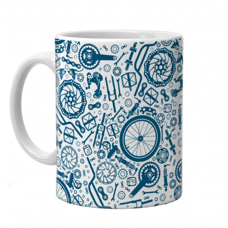 Cani si ceainice - Cana deco biciclete