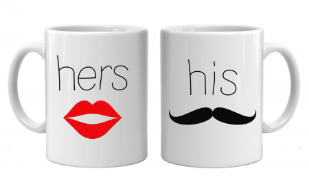 Cadouri pentru cuplu - Cani his hers