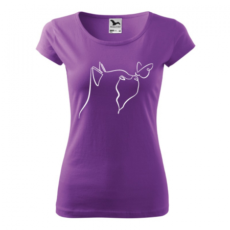 Tricouri dama - tricou mov