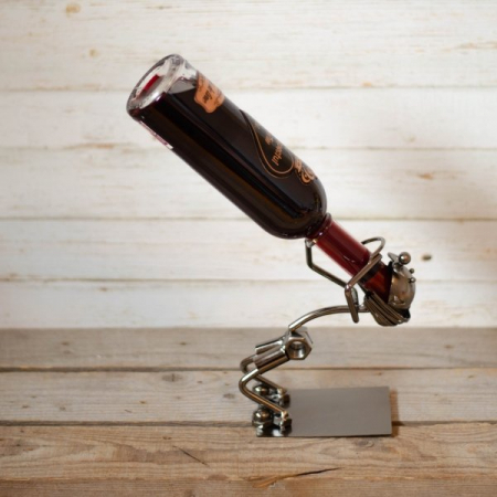 Cadouri pentru barbati - Suport sticla vin