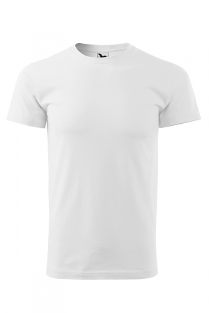 Tricou alb bumbac