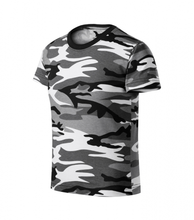 Tricou camuflaj gri pentru copii [1]