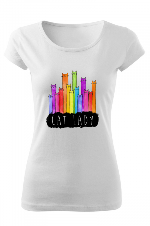 Tricouri dama - tricou Cat Lady