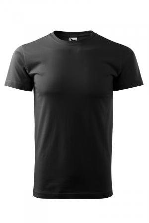 tricou negru Basic [0]