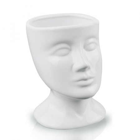 Vase, ghivece si suporturi plante - Vas ceramic mare figura umana