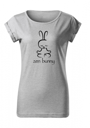 Tricouri dama - tricou zen bunny