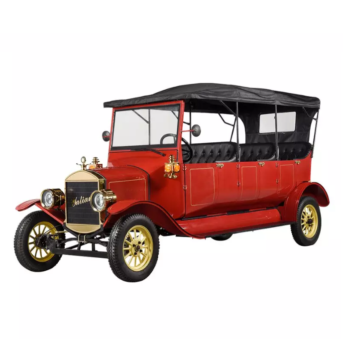 Golf Cart Retro 9 seats - with doors [2]