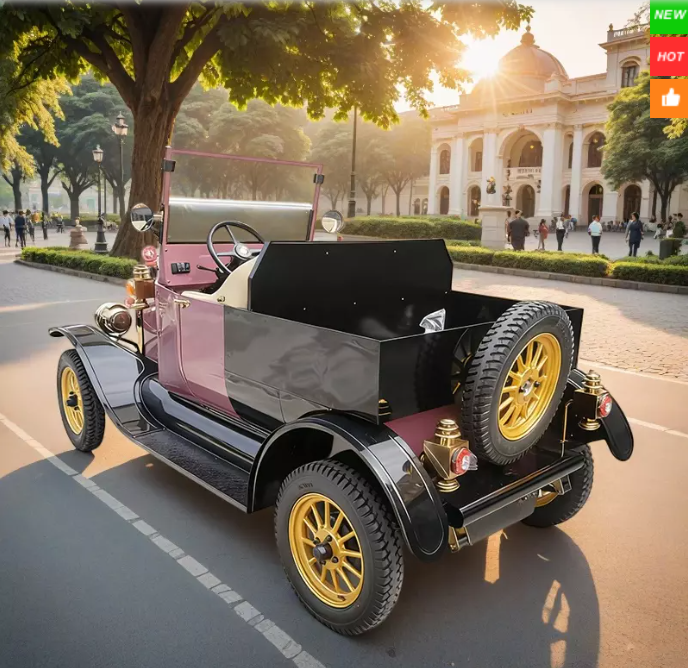 Electric Car Vintage-Truck [4]