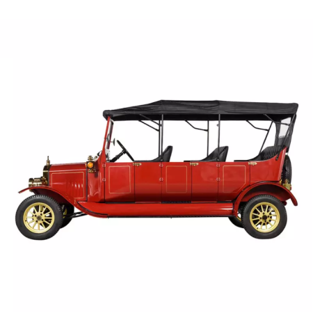 Vintage Car - Golf Cart Retro 9 seats - with doors