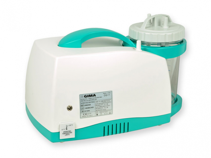 Aspirator chirurgical pentru secretii cu acumulatori - 16 L/min [2]