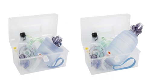 Resuscitator Manual Adulți Hersill Revivator Plus - Balon Silicon 1700ml și Accesori [3]