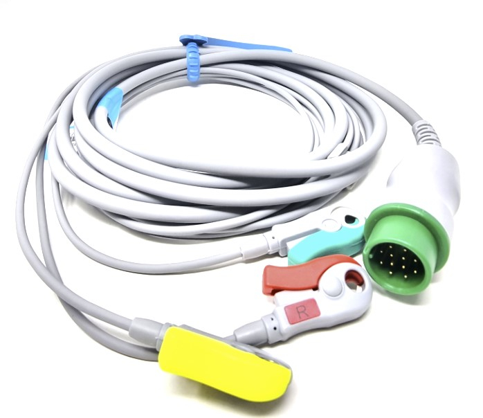 Cablu ECG EKG 5 fire 12 pini Biolight A2 A3 A5 A6 A8 Q3 Q7 V6 [2]