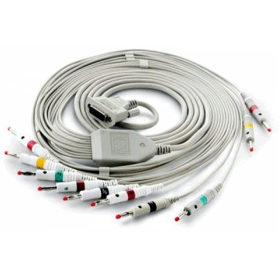 Cablu EKG cu 10 fire pentru pacient - Cablu pentru electrocardiograf - EE100ERI-200 [2]