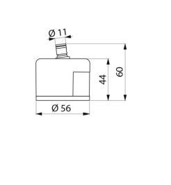 Capsula de filtrare finala tip dus , neautoclavabila, cu durata de viata de 2 luni [2]