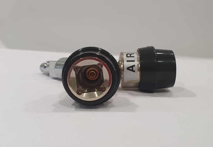 Conector Distribuitor Y pentru aer comprimat medical, cupla rapida standard DIN [3]