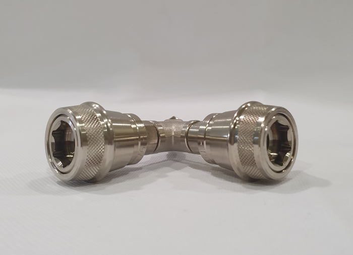 Conector Distribuitor Y pentru oxigen medical, cupla rapida standard DIN [4]