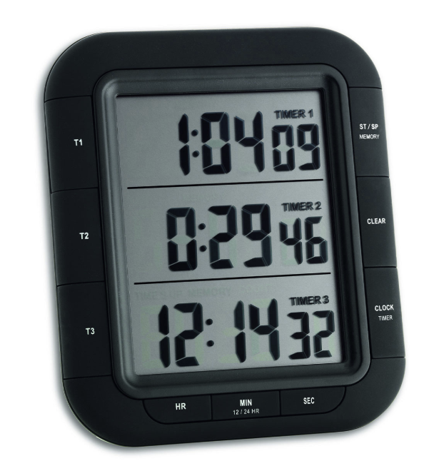 Cronometru digital TRIPLE TIME XL cu certificat BRML [2]