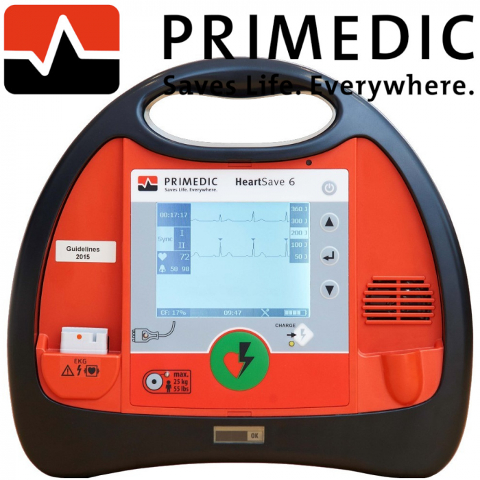 DEFIBRILATOR BIFAZIC PRIMEDIC HEARTSAVE 6 AED M [6]