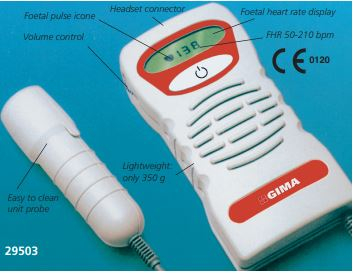 Doppler Fetal cu display si sonda 2 MHz [2]
