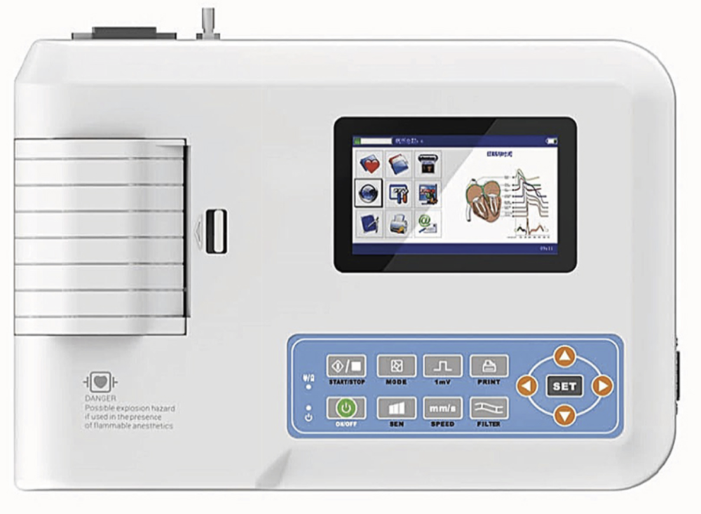 Electrocardiograf digital cu 3 canale ECG 300G [2]