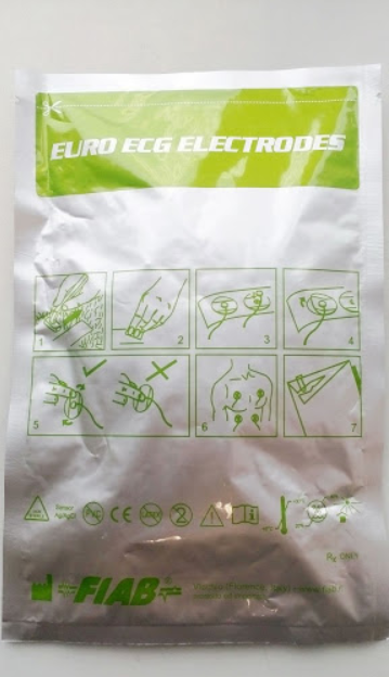 lectrozi EKG de unica utilizare autoadezivi 36x40mm cu capsa [2]