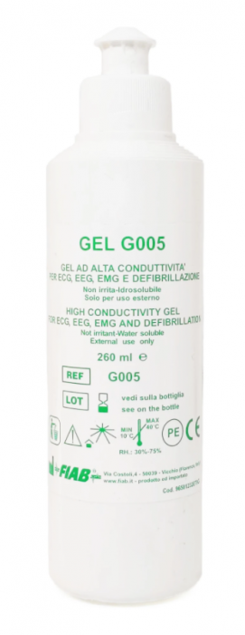 Gel pentru EKG, ECG, defibrilare, EEG - 260 ml [2]