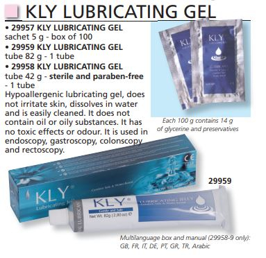 Gel lubrifiant steril KLY la plic 5g [5]