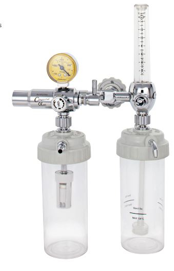 Oxigenator cu ventil de reglare si sistem de aspirație Venturi - 15L/min. [2]