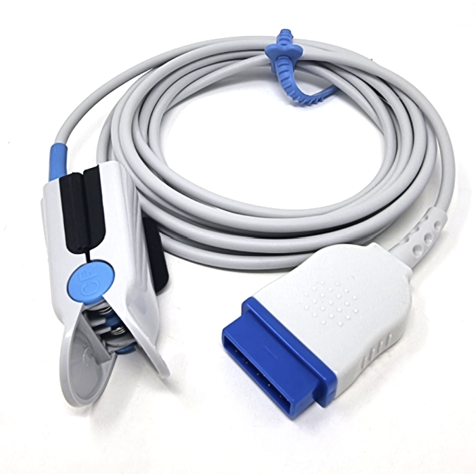 Senzor SpO2 CORERAY 3 metri 11 pini compatibil GE Marquette B Series B40 B450 B650 B850 [1]