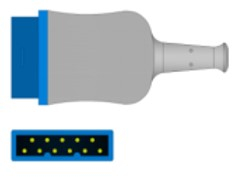 Senzor SpO2 CORERAY 3 metri 11 pini compatibil GE Marquette Dash Solar Eagle Nellcor [1]