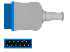 Senzor SpO2 CORERAY 3 metri 11 pini compatibil GE Marquette Dash 3000 Dash 4000 Dash 5000 [1]